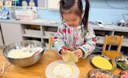 把秋天藏进小肚子——锦溪幼儿园果香美食分享活动